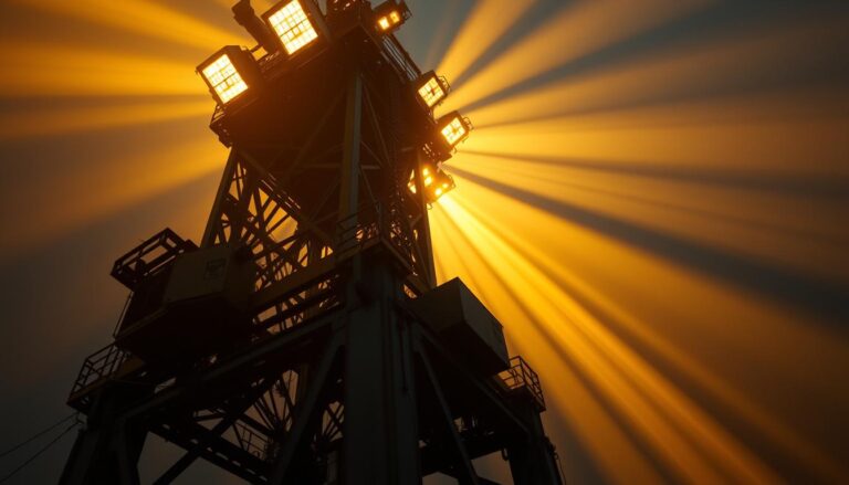 torre iluminação diesel