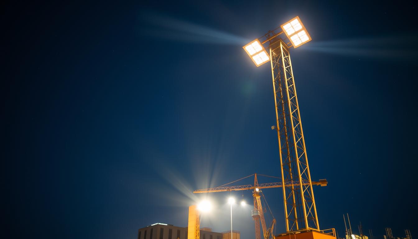 torre de iluminação