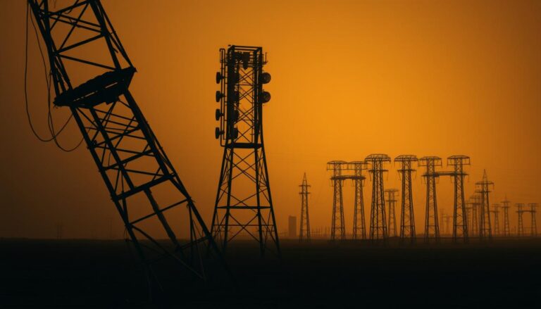 Principais falhas em torres de iluminação