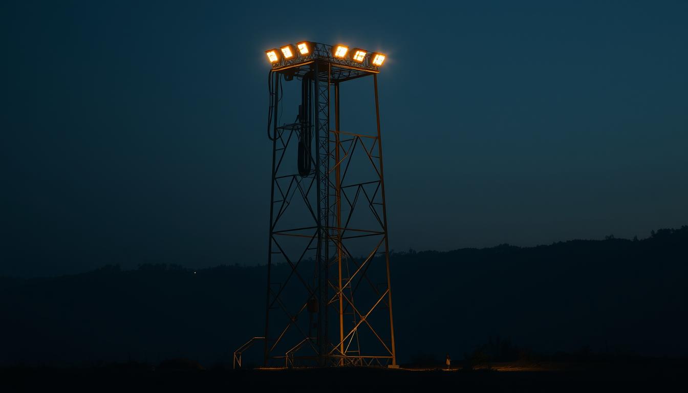 torre iluminação
